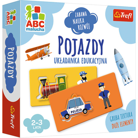 Trefl ABC-Kleinkind-Puzzle Fahrzeuge