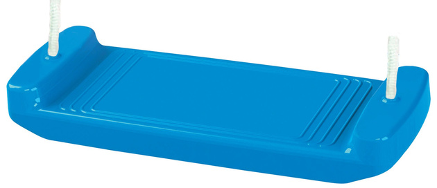 Stabile Kinderschaukel gerade blaue Bank bis zu 100 kg 3+ Mochtoys