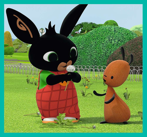 Puzzle Set 10in1 Was Bing Bunny macht? 329 Elemente