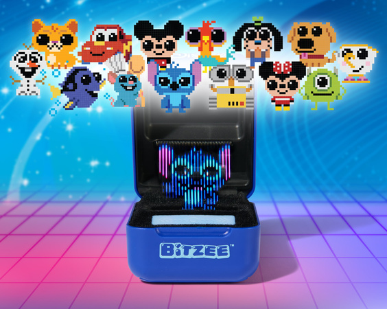 Bitzee Disney interaktives digitales Haustier Virtuelles Haustier Hologramm Spin Master