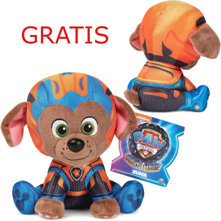 Paw Patrol The Mighty Kinofilm Liberty Plüsch Maskottchen Hund 20 cm Gund + Poms Katzen