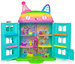 Gabi's Cat House Großes Regenbogenhaus mit Aufzug und Gabby's Celebration Dollhouse mit Sound 60 cm