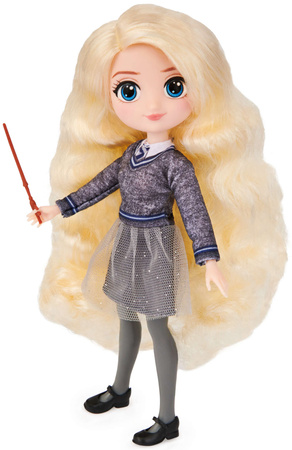 Harry Potter Puppe Figur mit Zauberstab Luna Lovegood 20 cm