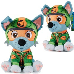 Paw Patrol Jungle Pups Maskottchen Rocky Plüschhund 18 cm