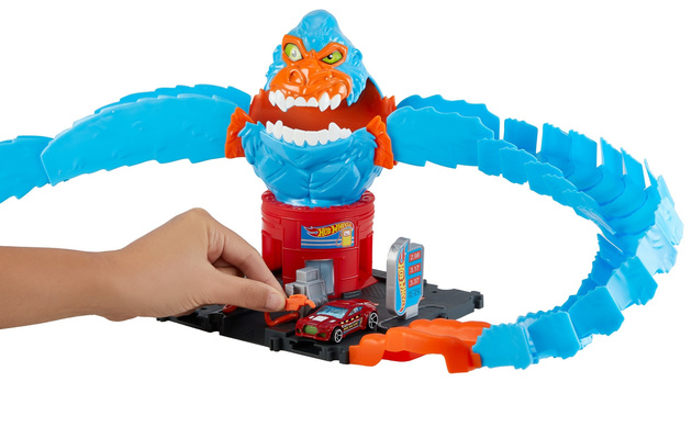 Hot Wheels City Gorilla Trap Set + Fahrzeug