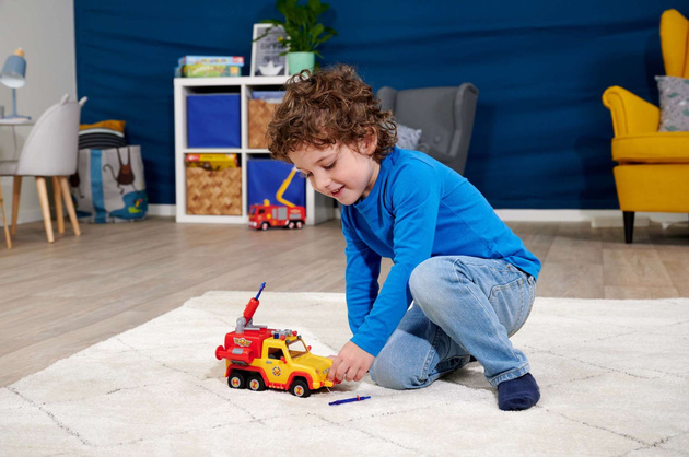 Feuerwehrmann Sam Feuerwehrauto Venus 2.0 mit Penny Figur Licht und Sound