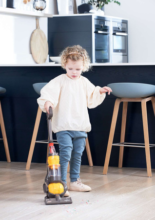 Dyson Ball Upright Spielzeug-Staubsauger für Kinder mit Saugfunktion Casdon