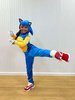 Kostium dla dzieci Deluxe Prime Sonic the Hedgehog Strój karnawałowy 4-6 lat