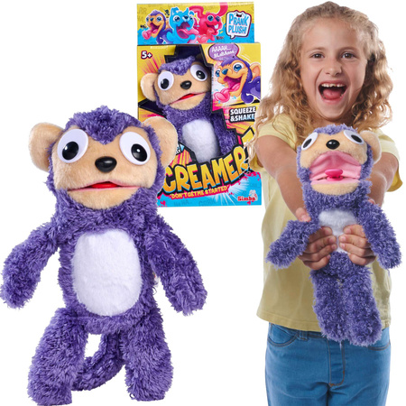 ScreamerZ Interactive Screamer Maskottchen Lila Affe mit Sound