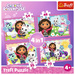 Gabi's Katzenhaus Puzzle Trefl 4 Puzzles