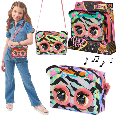 Purse Pets Purrisma Zebra interaktive Tasche mit Augen und Geräuschen