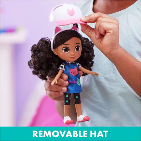 Gabi Katzenhaus Gabby Puppe Large mit Hut und Haarband Katzenohren 20 cm