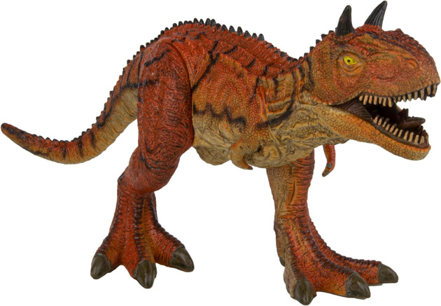 Carnotaurus Dinosaurier Figur beweglicher Mund