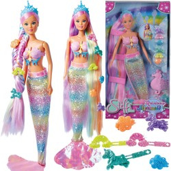 Steffi Love Fashion Puppen Set Steffi Regenbogen Meerjungfrau + Zubehör