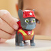 Paw Patrol Rubble Charger Baufahrzeug Roter Heppo Grabber mit Figur 6cm