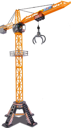 Dickie Construction Großer lenkbarer Kran 120 cm Mega Crane