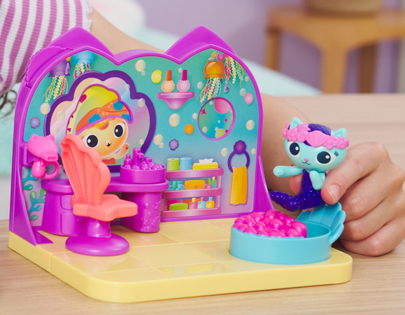 Gabi's Cat House Room Spa Set Meerjungfrauenfigur + Zubehör