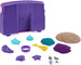 Kinetic Sand kinetischer Sandkoffer-Set Mermaid's Palace 3 Farben + Zubehör