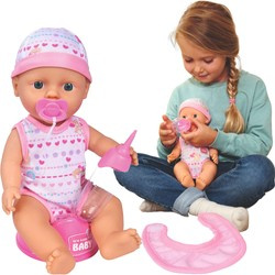 Funktionelle pinkelnde Babypuppe New Born Baby 30 cm