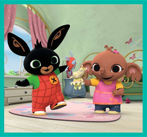 Puzzle Set 10in1 Was Bing Bunny macht? 329 Elemente