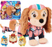 Paw Patrol The Mighty Kinofilm Liberty Plüsch Maskottchen Hund 20 cm Gund + Poms Katzen