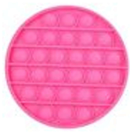 Sensorisches Anti-Stress-Spielzeug für Kinder Push it Pop it rosa Gummirad 3+