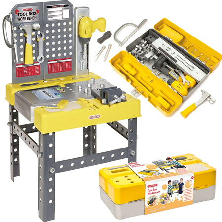 Casdon DIY-Werkstatt-Set mit Werkzeugen für Kinder