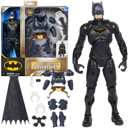 DC Comics Batman große Figur dunkler Ritter Puppe 30 cm + Zubehör 17 Stück