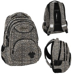 BeUniq Minnie Leopard Druck Schultasche Rucksack 