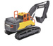 Ferngesteuerter Volvo Construction Bagger mit Licht und Ton