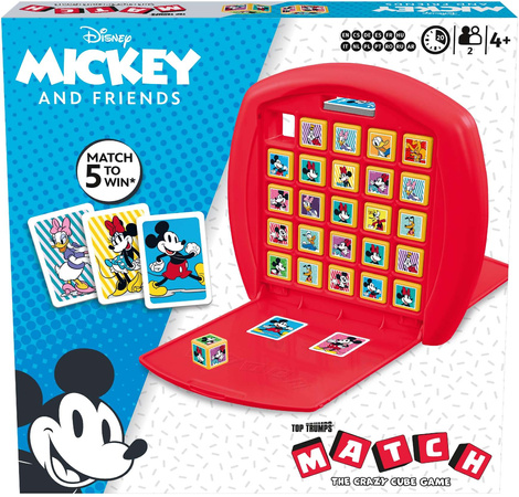 Top Trumps Match Micky Maus und Freunde Strategiespiel für Kinder Winning Moves