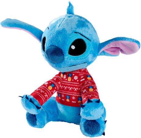 Disney Lilo&Stitch Maskottchen Stitch im Weihnachtspulli Plüsch 25cm