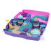 Kinetic Sand kinetischer Sandkoffer-Set Mermaid's Palace 3 Farben + Zubehör