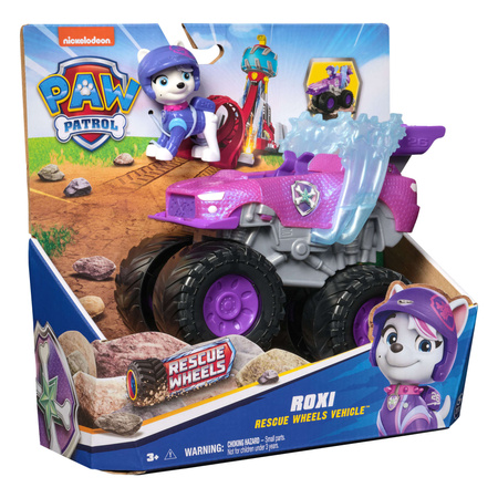 Paw Patrol Rescue Wheels Geländewagen mit Roxi Figur 6cm