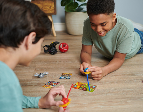 Bakugan Starter Pack Strategie Spiel Set 3 Figuren Special Attack Dragonoid