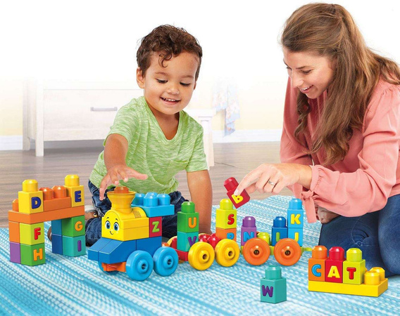 Mega Bloks ABC Zug mit Sound Bloks mit Buchstaben