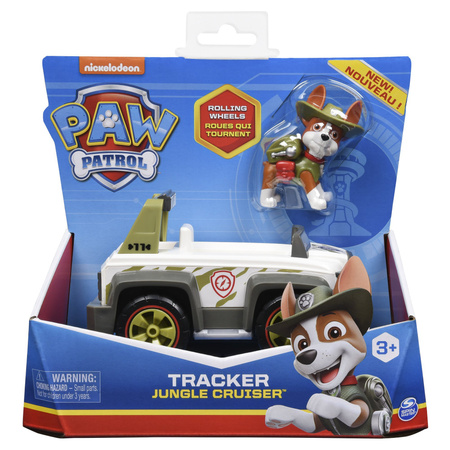 Paw Patrol 2in1 Tracker Dschungel Jungle Jeep Geländewagen Auto + Hundefigur