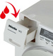Miele-Waschmaschine für Wasser rotierende Trommel + Sound Klein