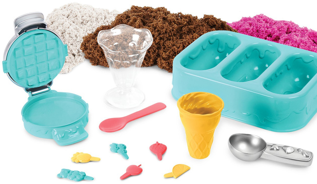 Ice Cream Kinetic Sand Duftende Eiscreme Leckereien Eisdiele 3 Düfte Spin Master