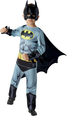 DC Comics Batman Karnevalskostüm schwarz Verkleidung 98-104 cm (3-4 Jahre)