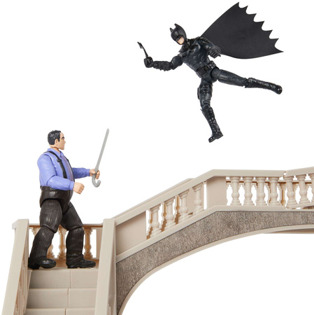 Das Batman Batcave Set Pinguin Pinguin Figuren und Fahrzeug