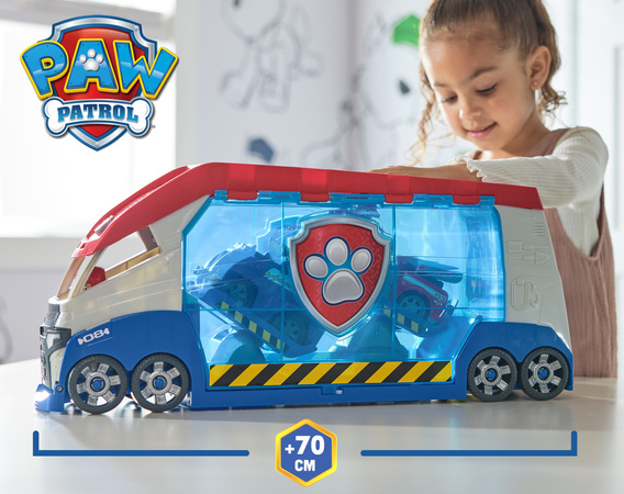 Psi Patrol Big Patroller Launch and Rescue Truck + Quad und Ryder bewegliche Figur