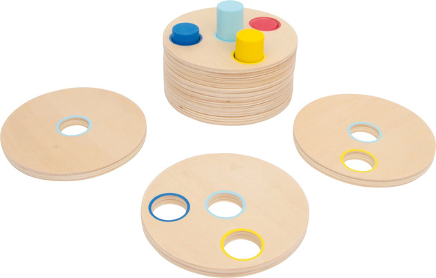 Holzpuzzle zum Erlernen des logischen Denkens für Kinder SmallFoot