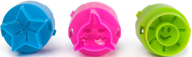 Kinetic Sand Kunststoff Kinetic Sand Set Squish Motion Koffer 3 Sande + Zubehör