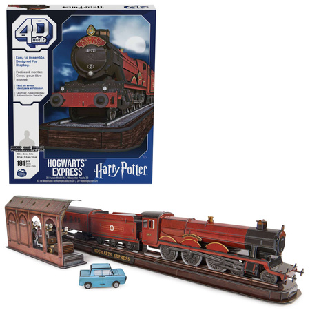 Puzzle 4D Build Harry Potter Zug Hogwarts Express 3D Modell zum Zusammenbauen