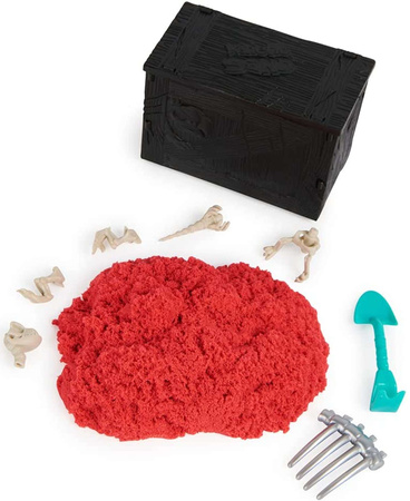 Kinetic Sand Dino XCavate Dinosaurier-Skelett-Suchset Sand und Zubehör