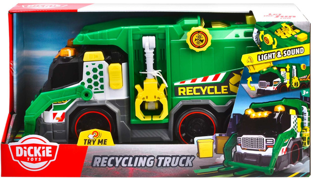 Fahrzeug Interaktiver Recycling-Müllwagen Licht Sound