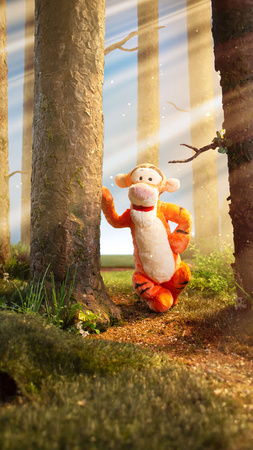 Pu der Bär Disney Maskotka Tigger 35 cm