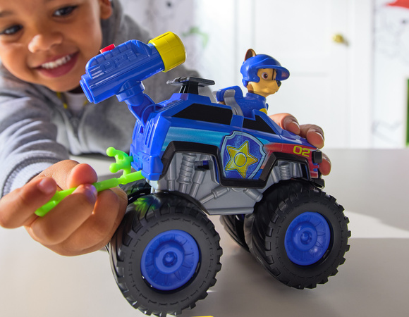 Paw Patrol Rescue Wheels blau Geländewagen mit Chase Figur 6cm