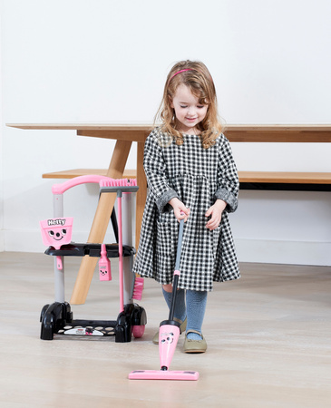Hetty Motte Baby Reinigungswagen Mop Set Casdon Little Helper